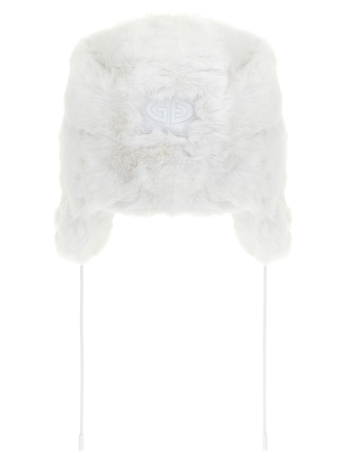 Goldbergh Cher Fluffy Aviator Hat In White