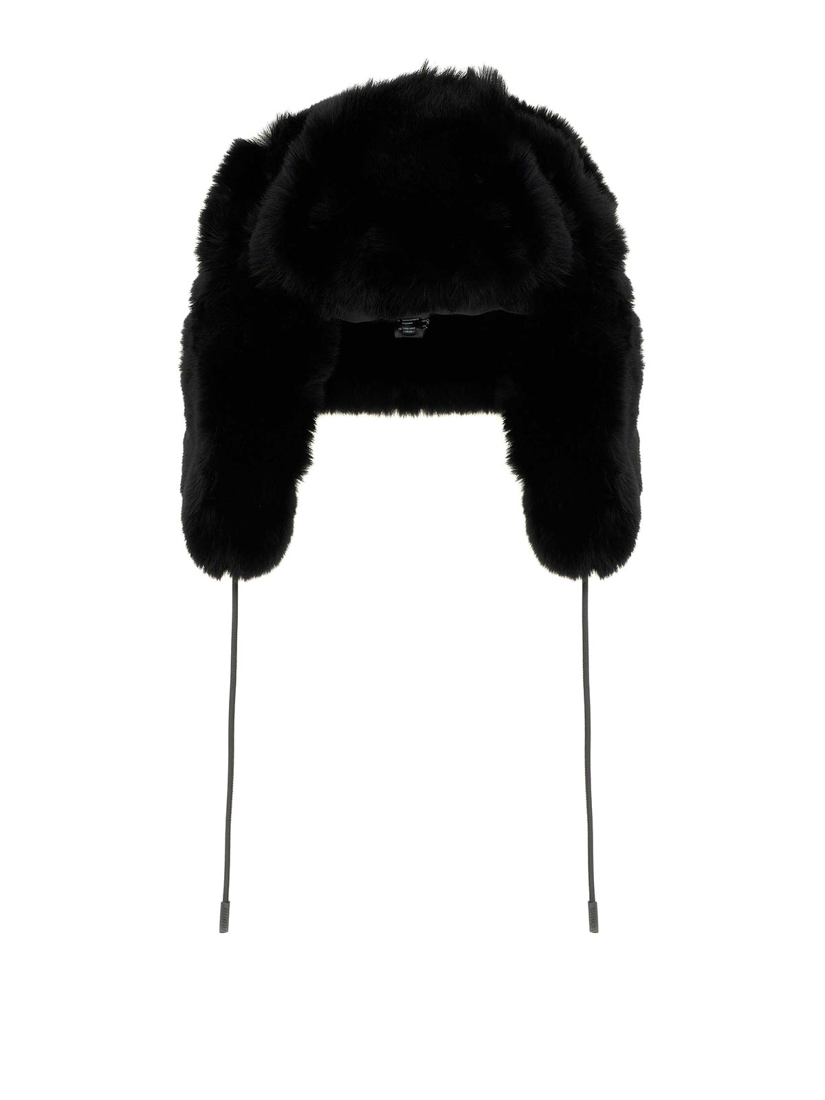Goldbergh Cher Fluffy Aviator Hat In Black