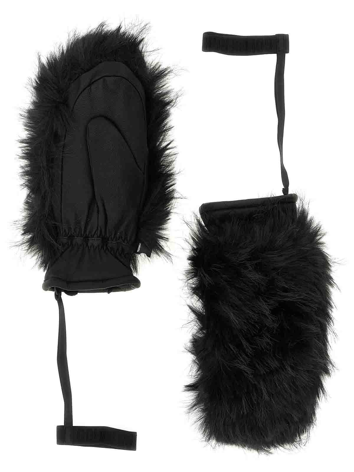 Goldbergh Hill Mittens In Black