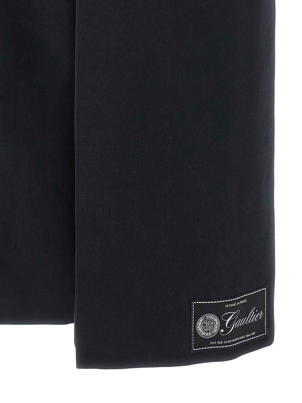 Jean Paul Gaultier The Blue Gaiters Garter In Blue