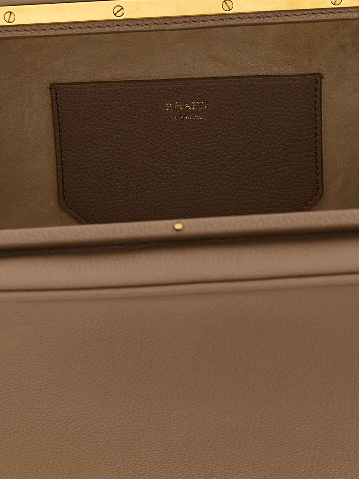 Khaite Cate Handbag In Sand