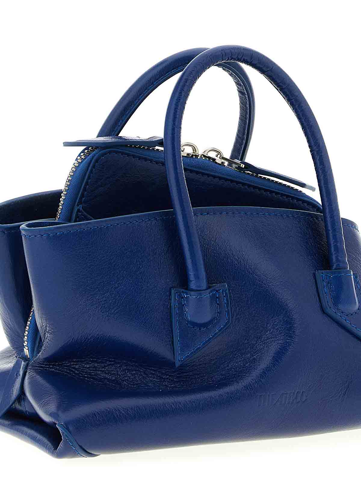 Attico La Passeggiata Mini Handbag In Blue