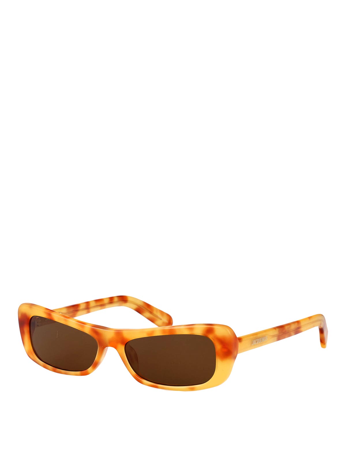 Jacquemus Capri Sunglasses In Brown