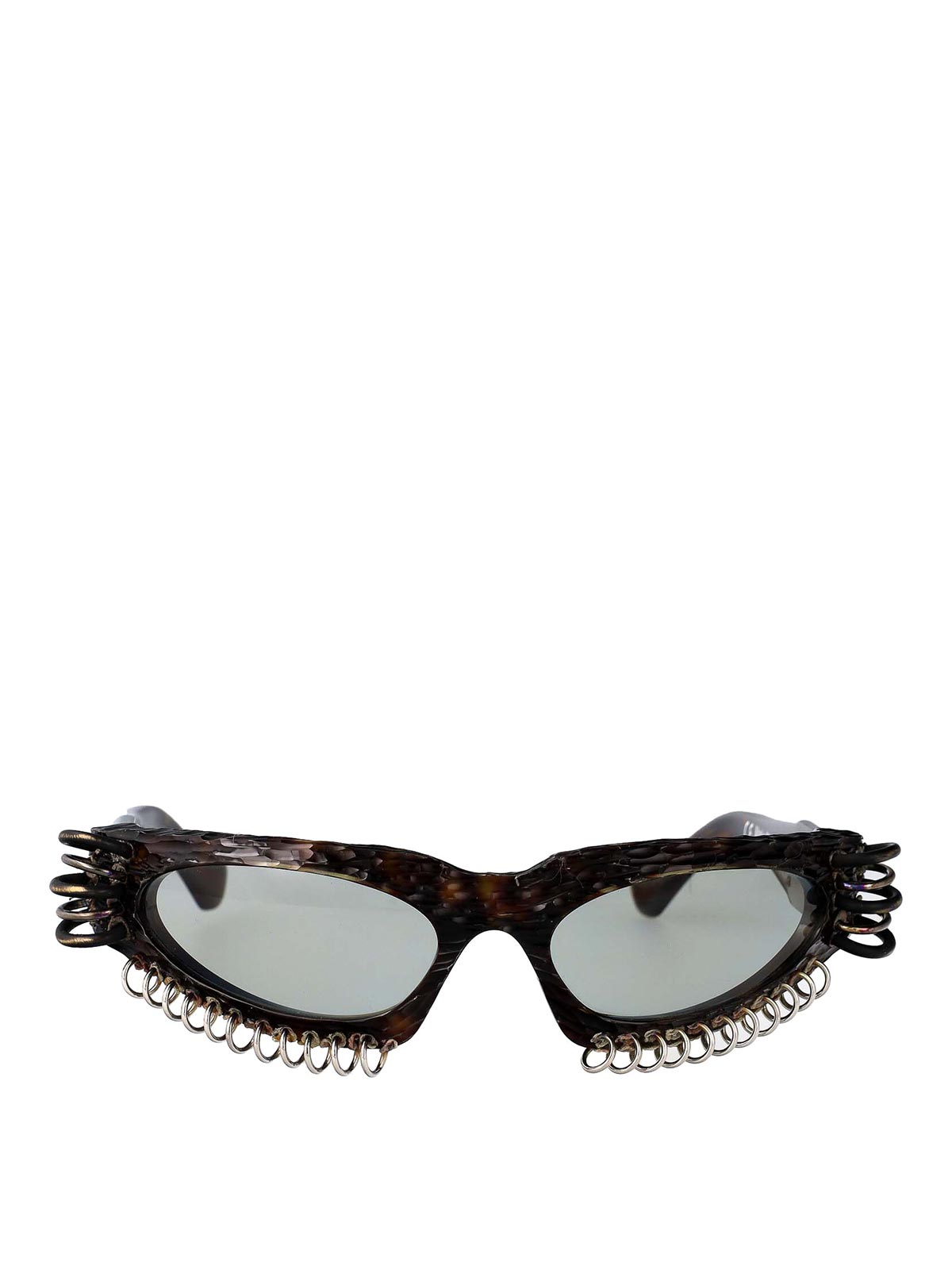 Kuboraum Maske E21 Sunglasses In Brown