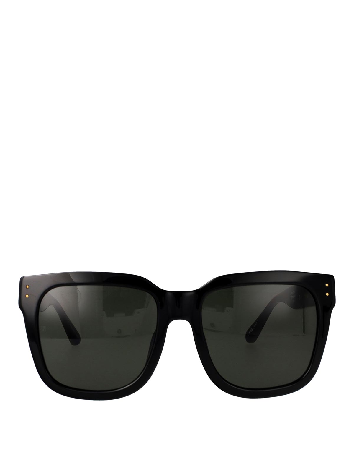 Linda Farrow Freya Sunglasses In Black