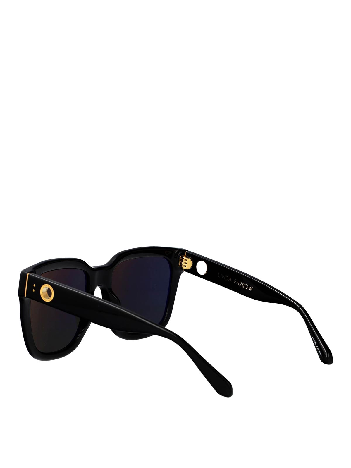 Linda Farrow Freya Sunglasses In Black