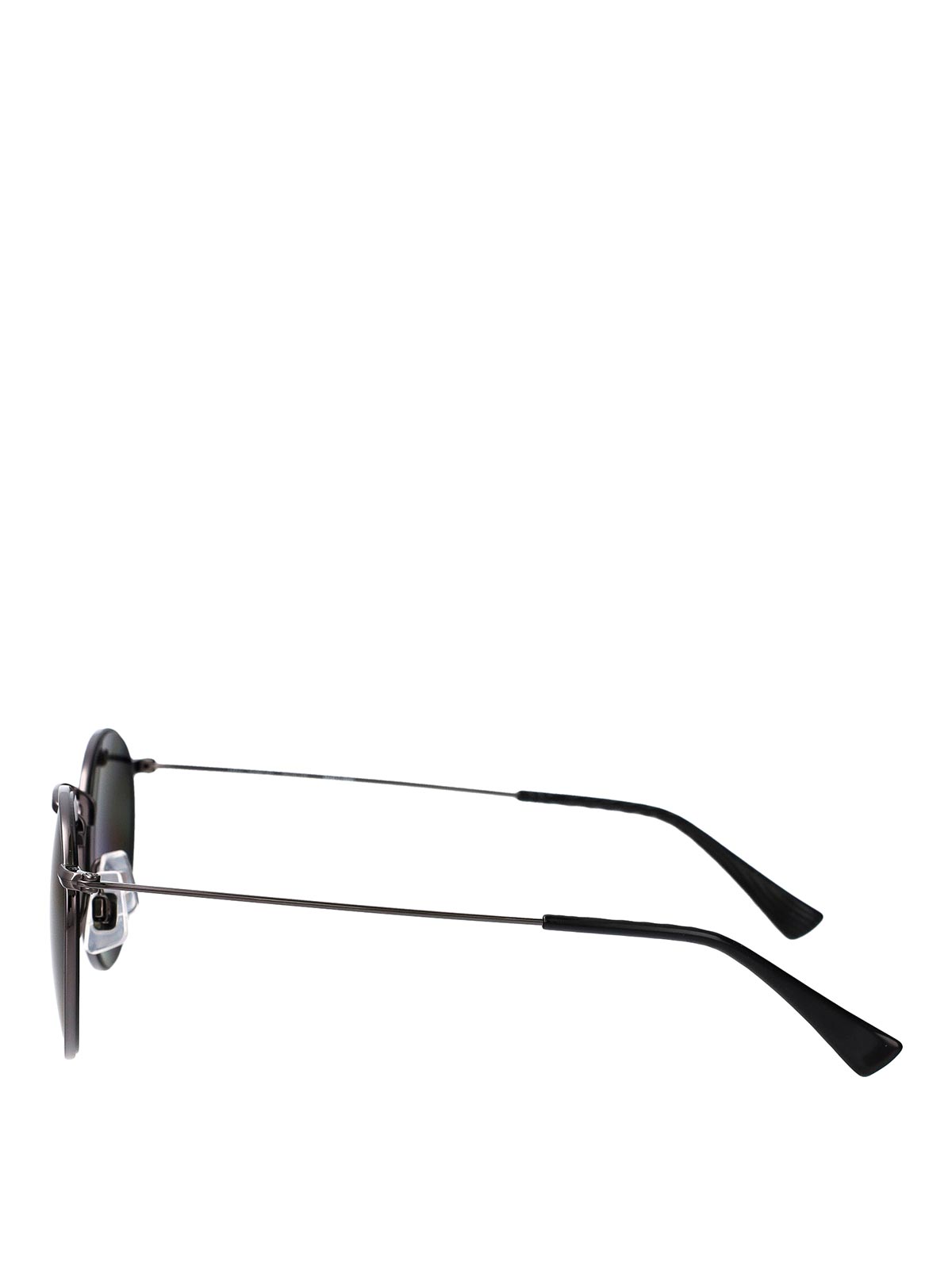 Maui Jim Grey Ruthenium Sunglasses In Black