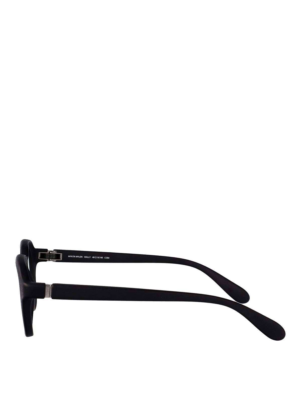 Mykita Md1-pitch Black Mylon Glasses In Black