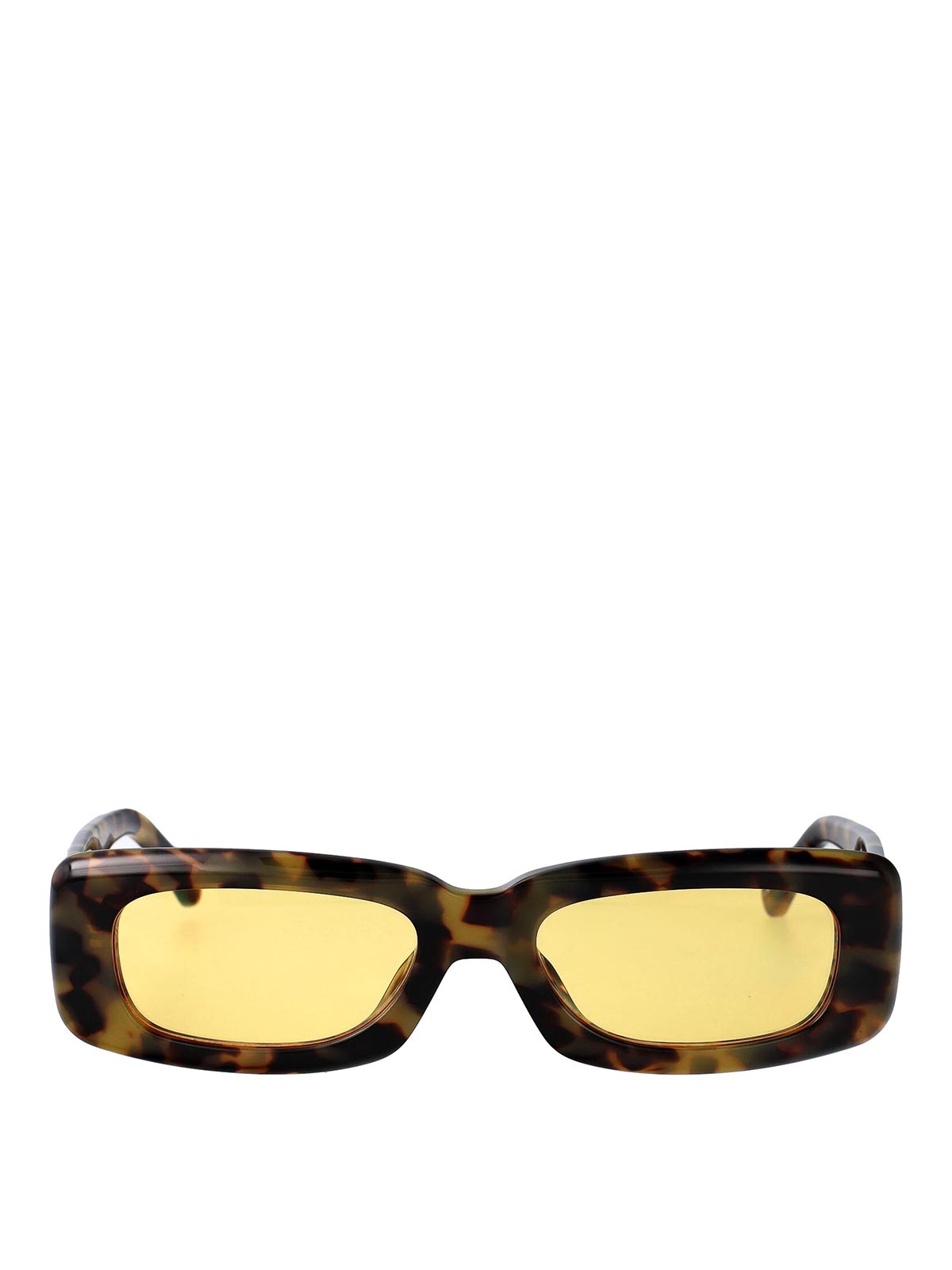 Attico Mini Marfa Sunglasses In Brown