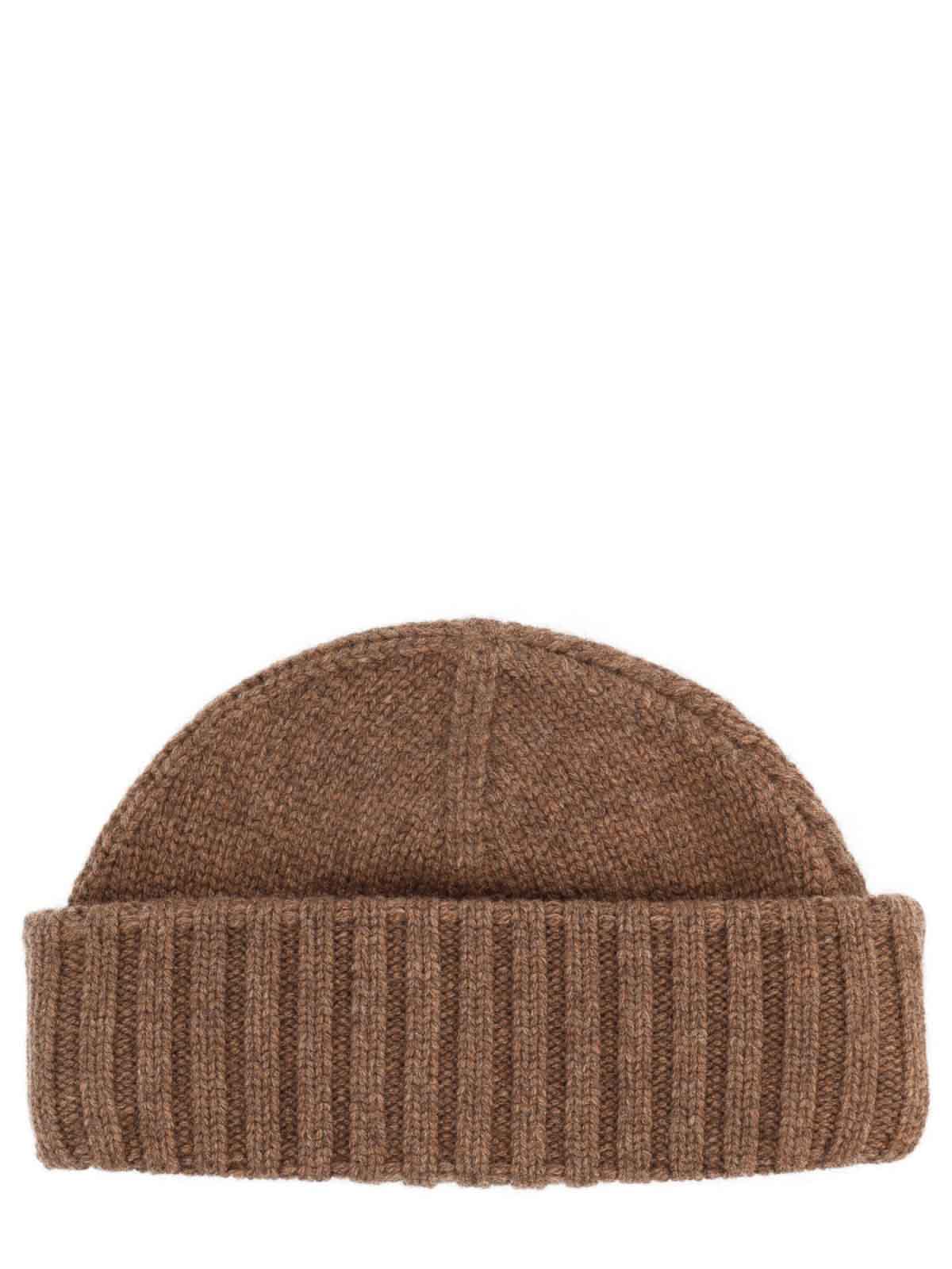 Studio Nicholson Wool Cap In Brown