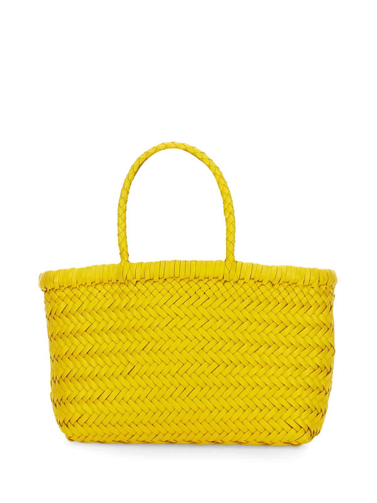 Dragon Diffusion Flat Gora Mini Bag In Yellow