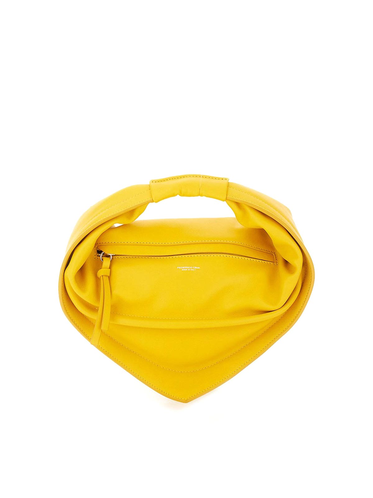 Federico Cina Midi Bag Cupcake In Yellow