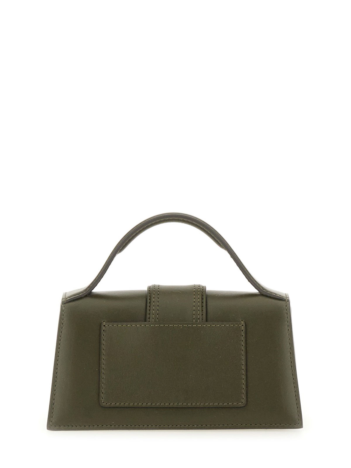 Jacquemus The Bambino Leather Tote In Green