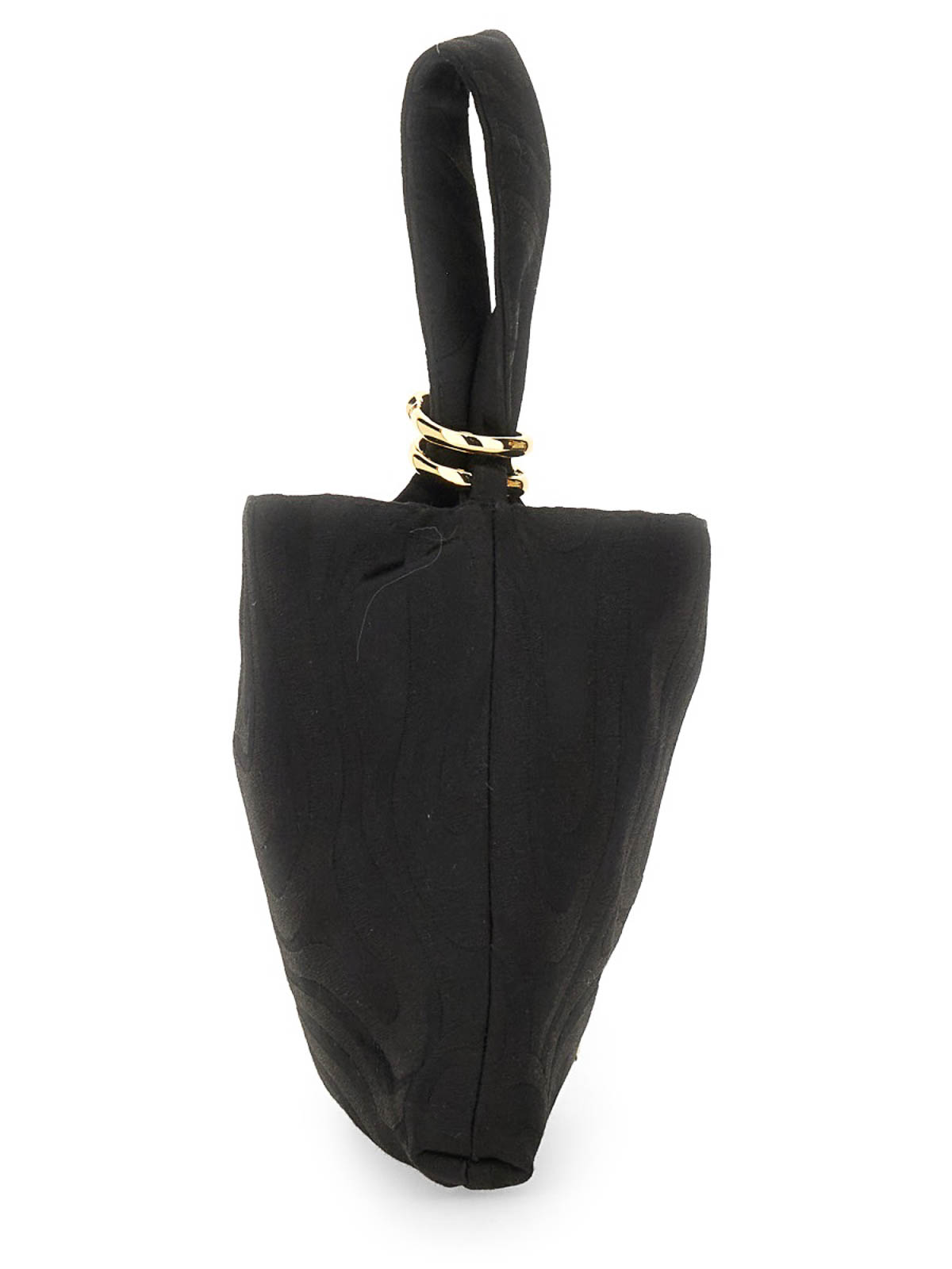 Pucci Marble Print  Clutch Bag In Black