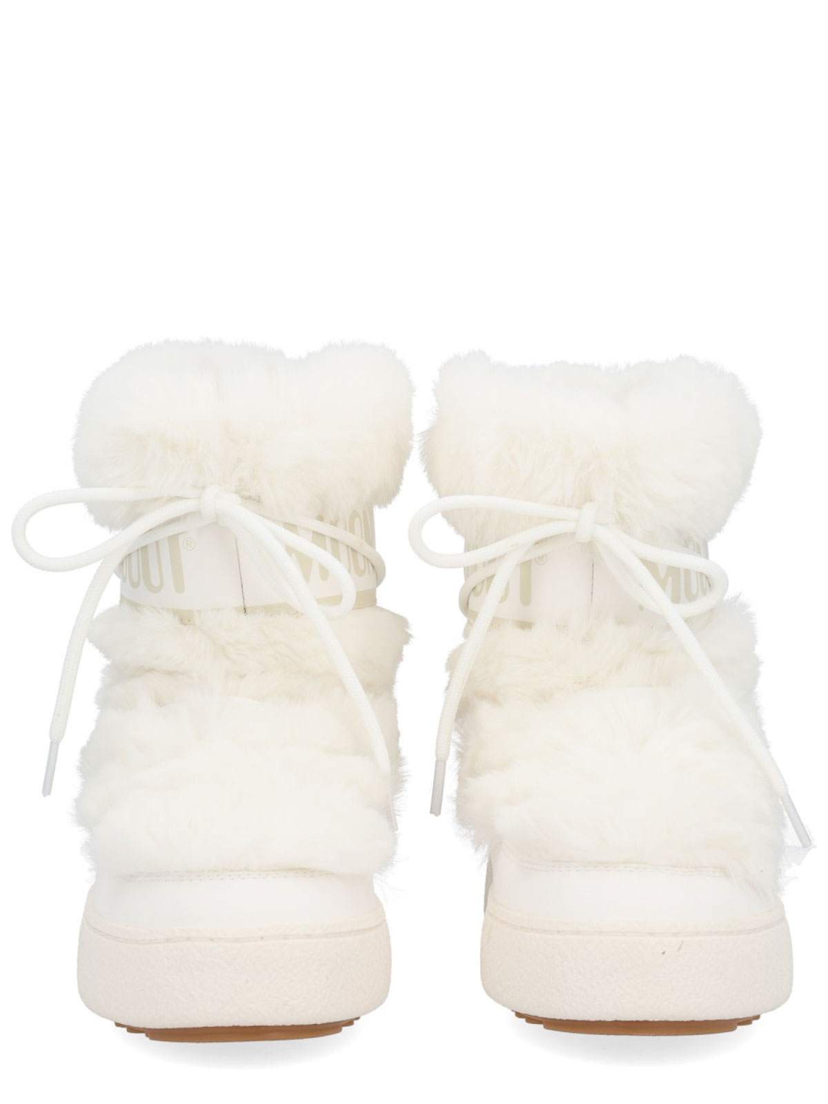 Moon Boot Boot Ltrack Low Faux Fur In White