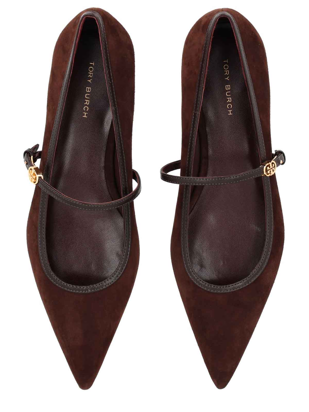 Tory Burch Shoe Mary Jane In Brown