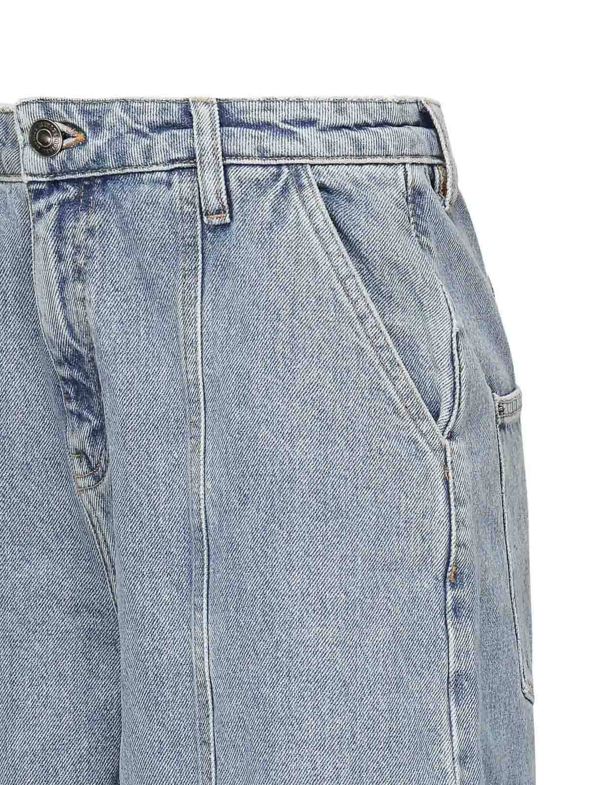 Rotate Birger Christensen Denim Cargo Jeans In Multi