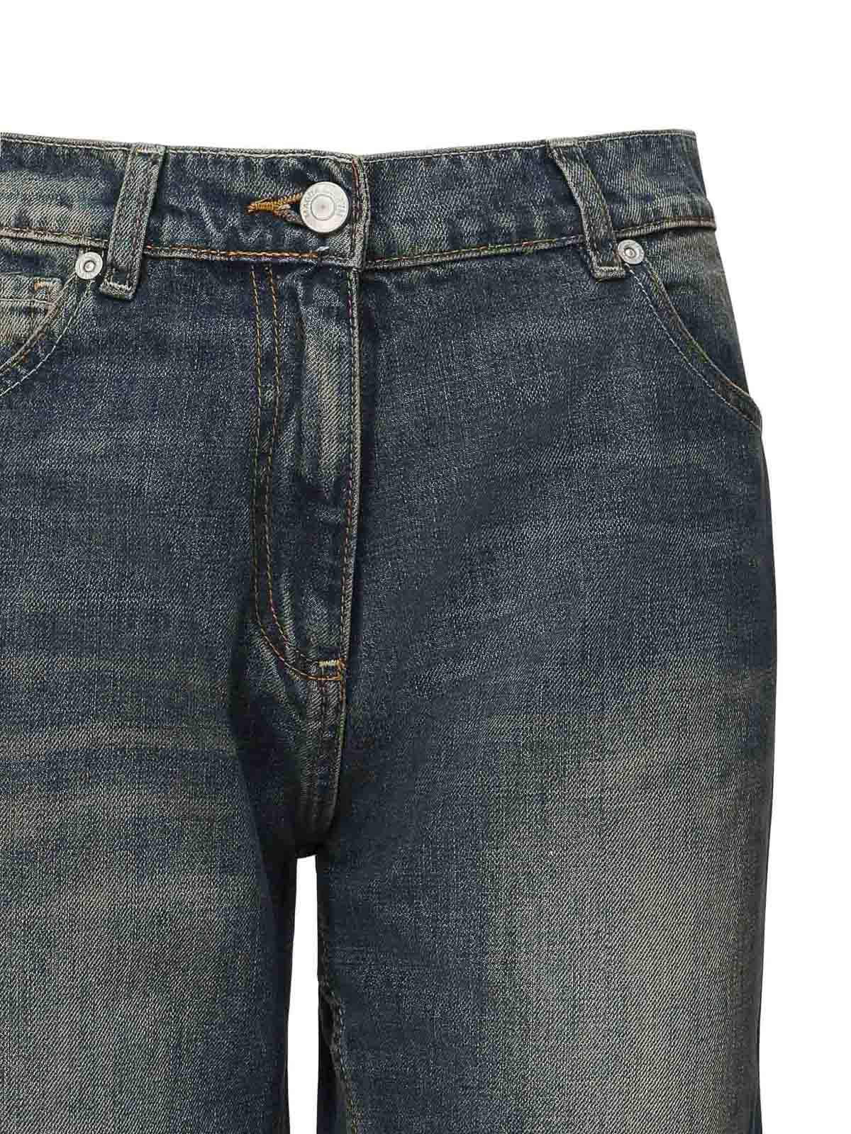 Magda Butrym Straight-leg Denim Jeans In Blue