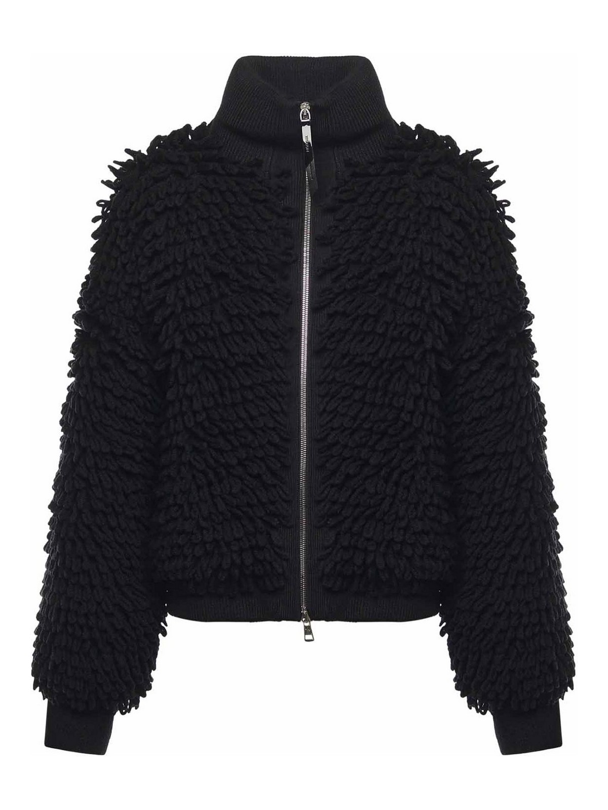 Moncler By Edward Enninful Cardigan In Black