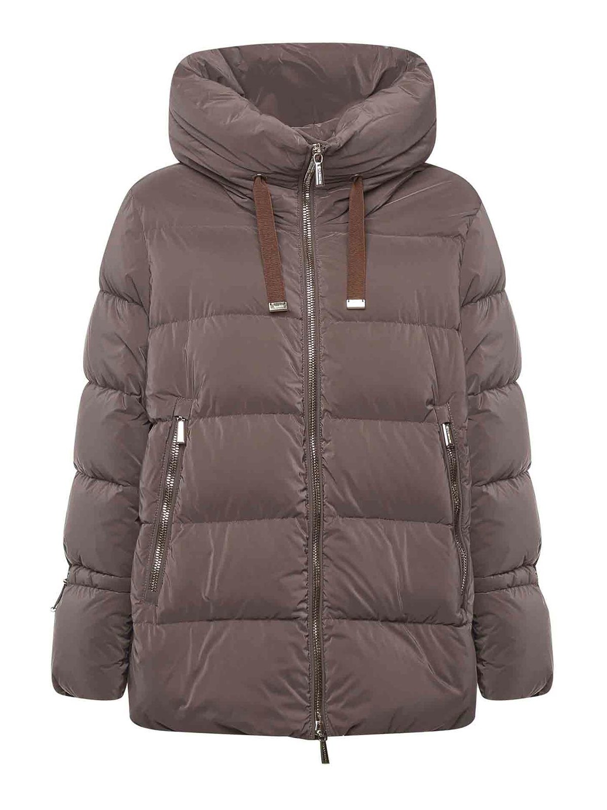 Moorer Gadia-os Down Jacket In Brown