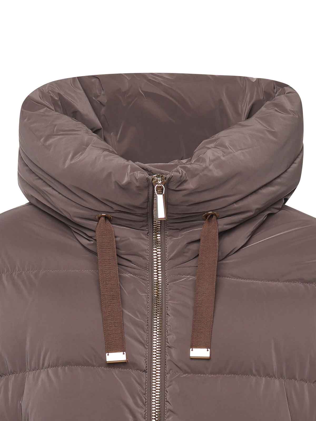Moorer Gadia-os Down Jacket In Brown