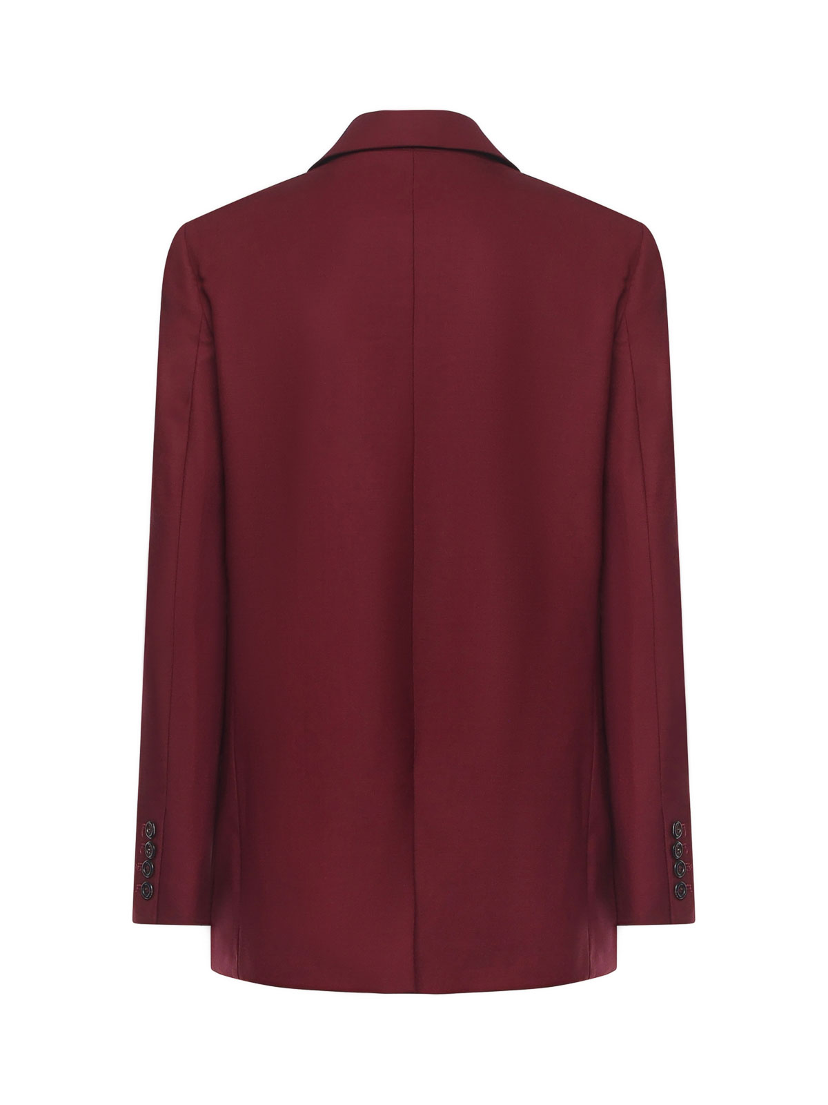 Ottod'ame Wool Blend Blazer In Black