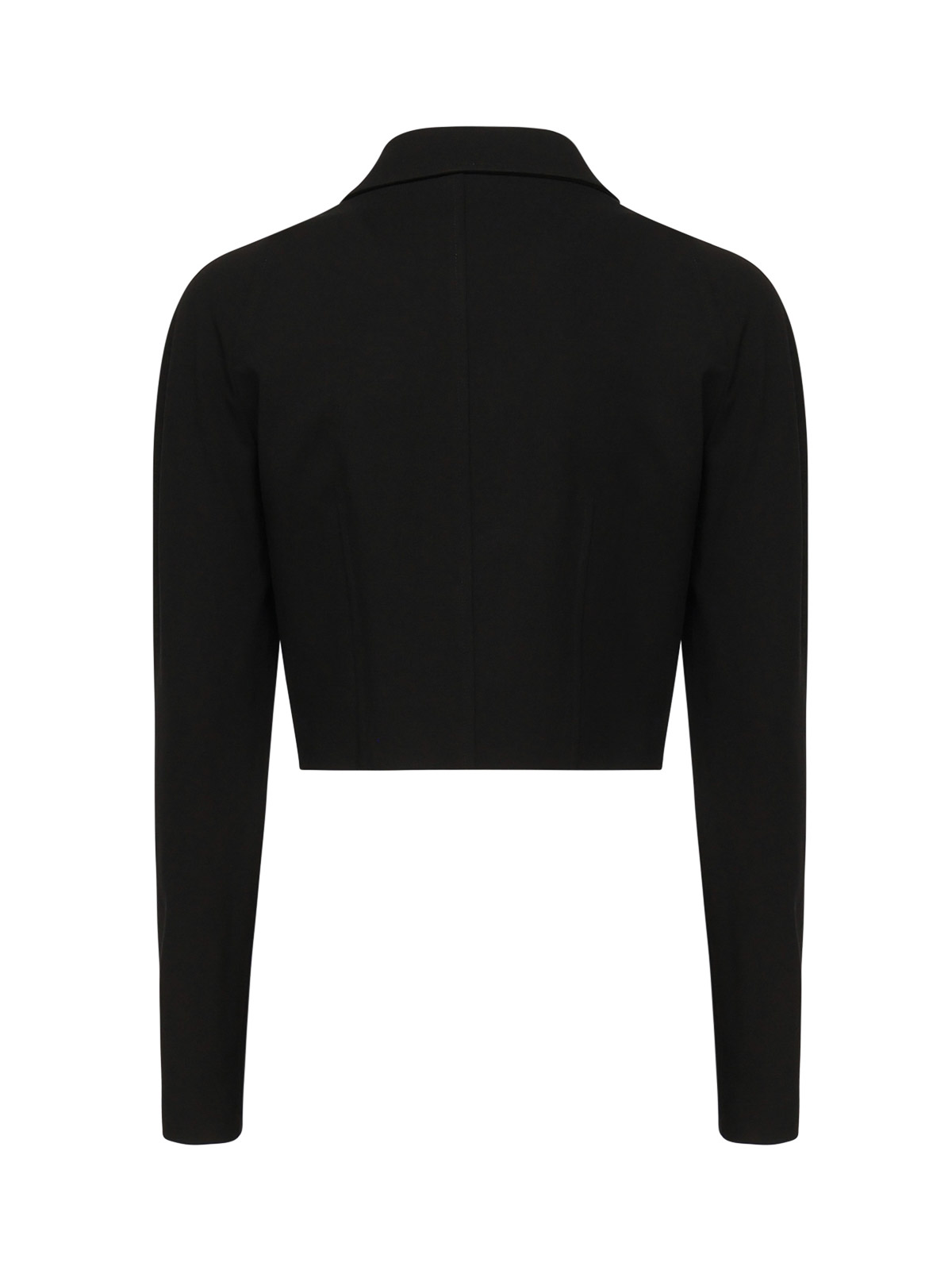 Pinko Guazzetto Cropped Jacket In Black