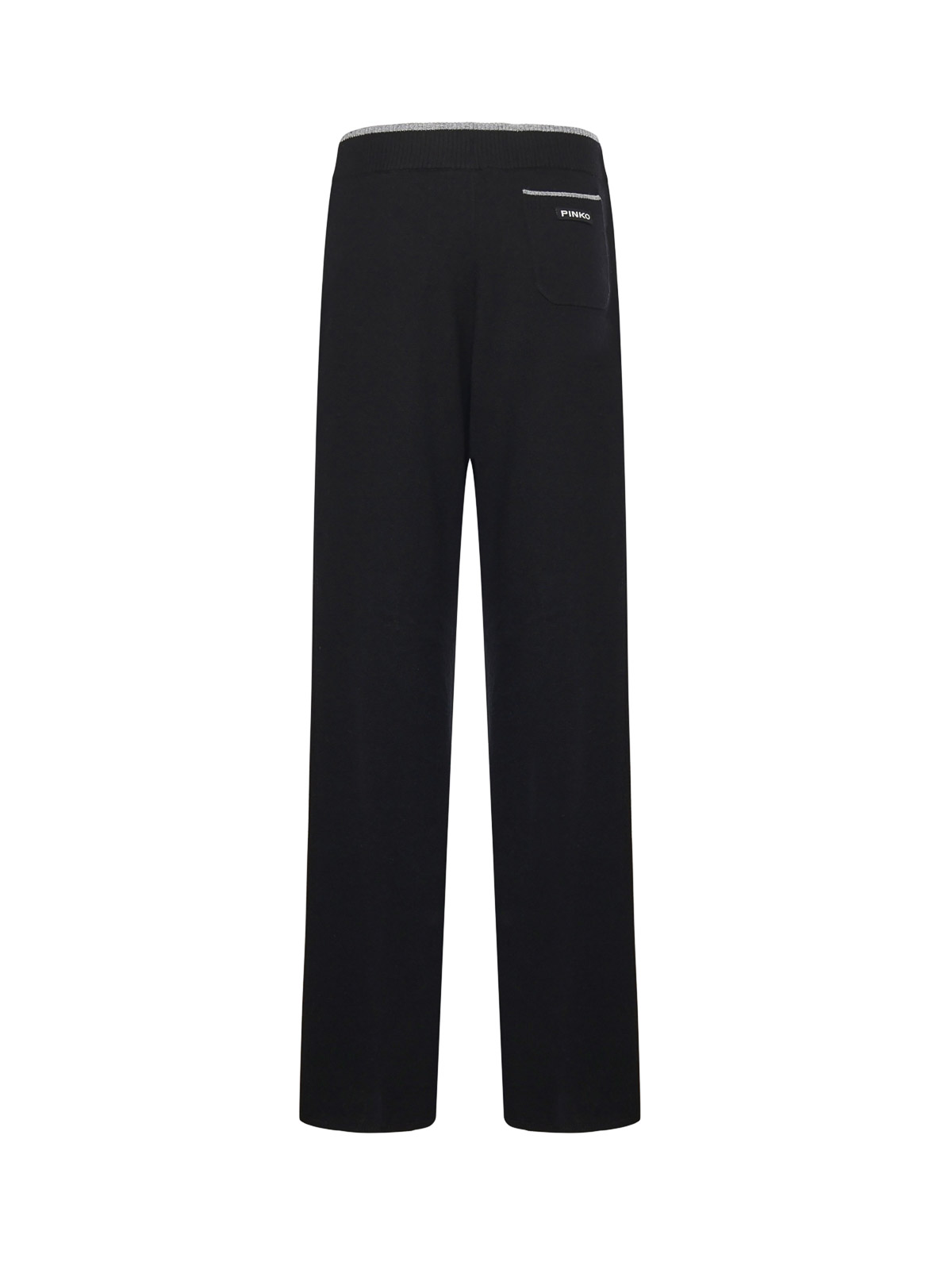 Pinko Veraguas Wool And Cashmere Pants In Black