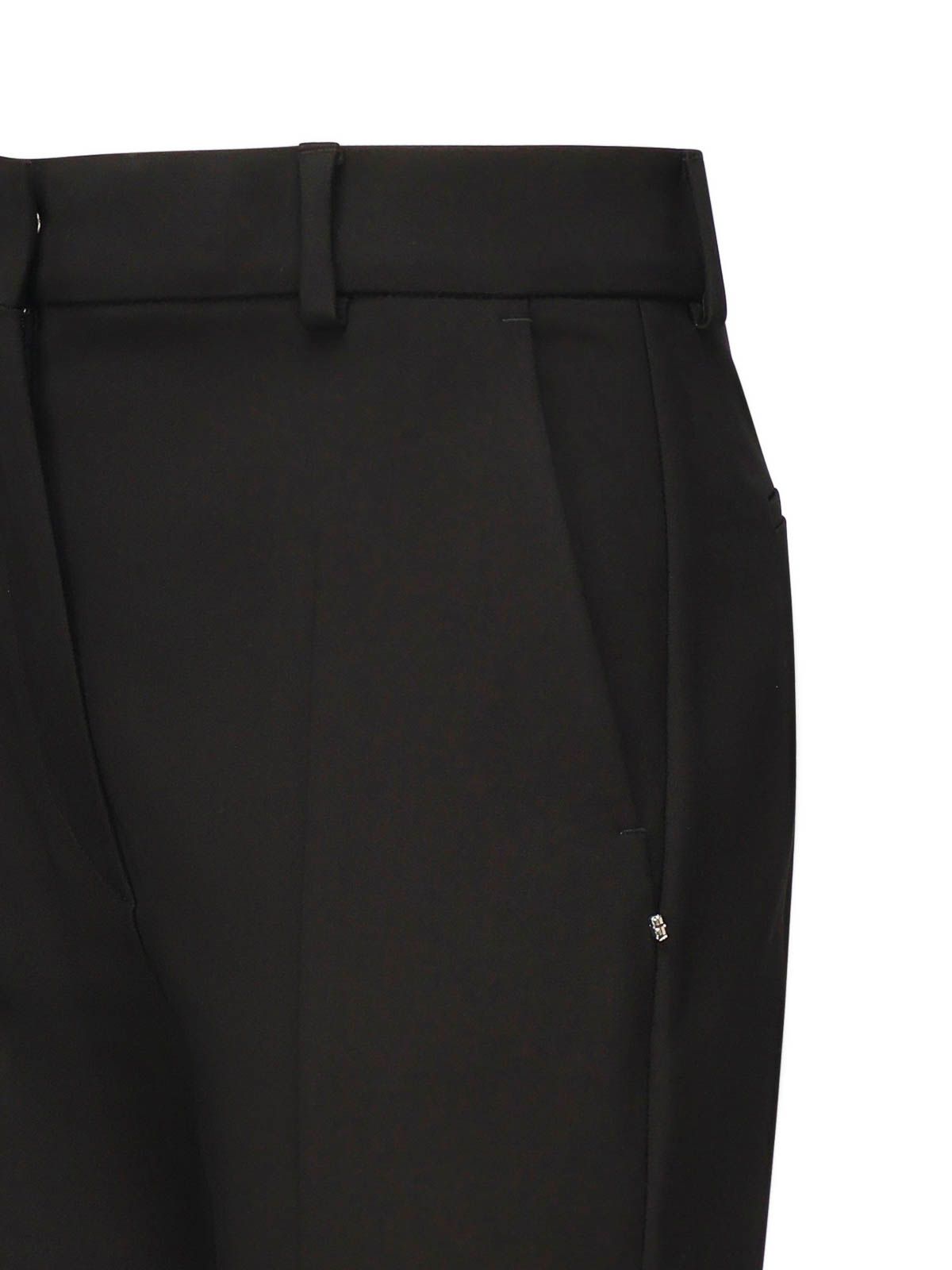 Sportmax Slice Cigarette Pants In Black