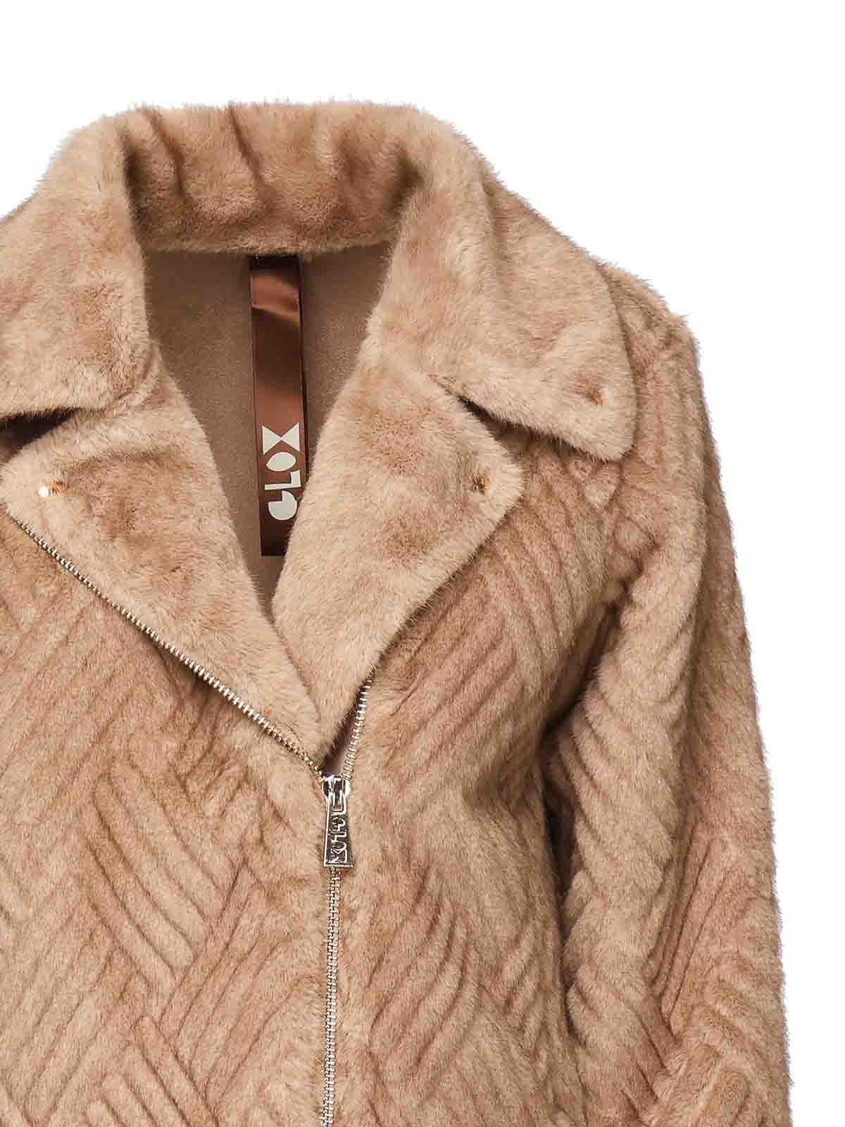 Glox Wool Jacket In Sand