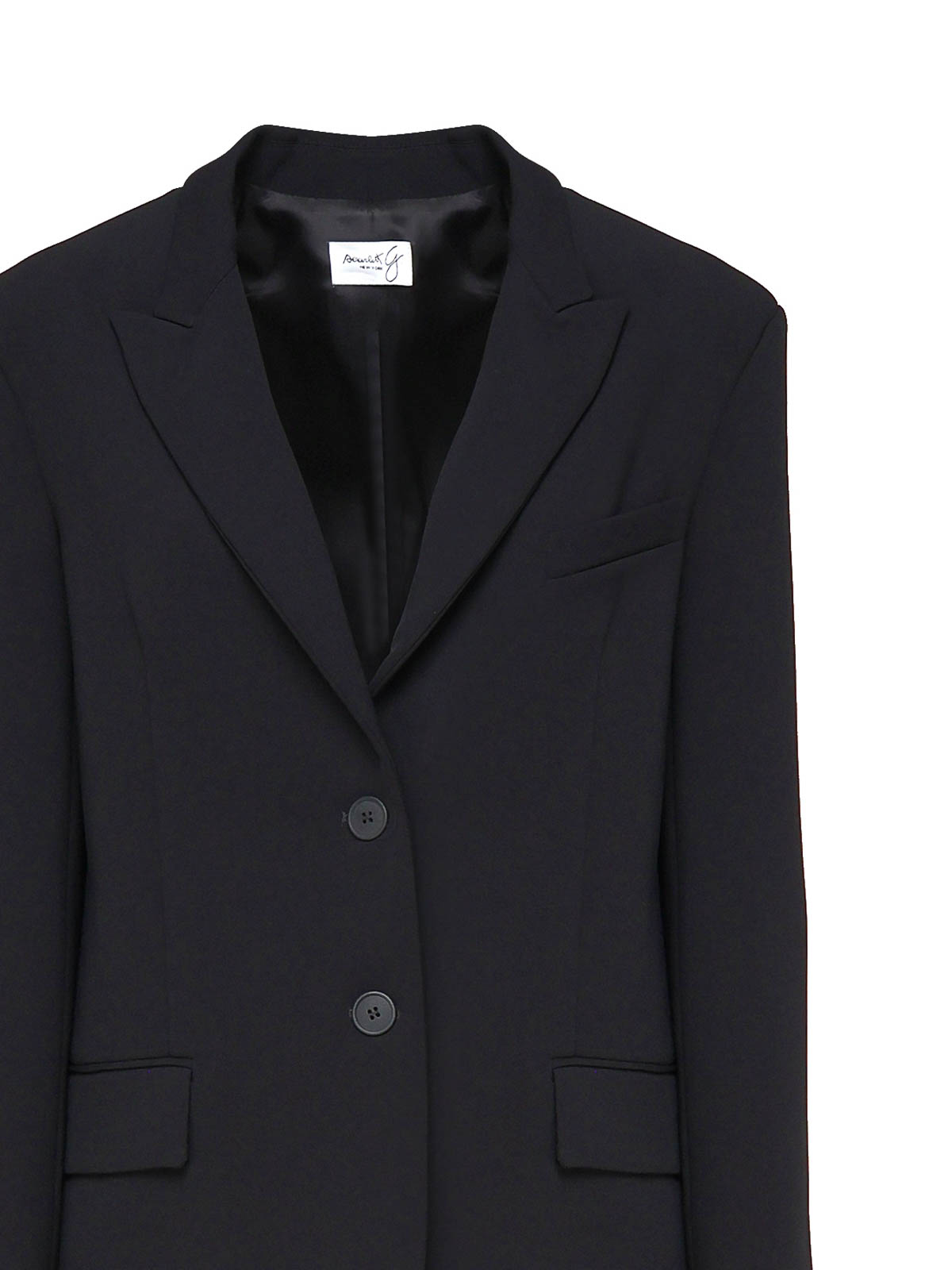 Scarlett Poppies Single-breasted Blazer Suit In Black