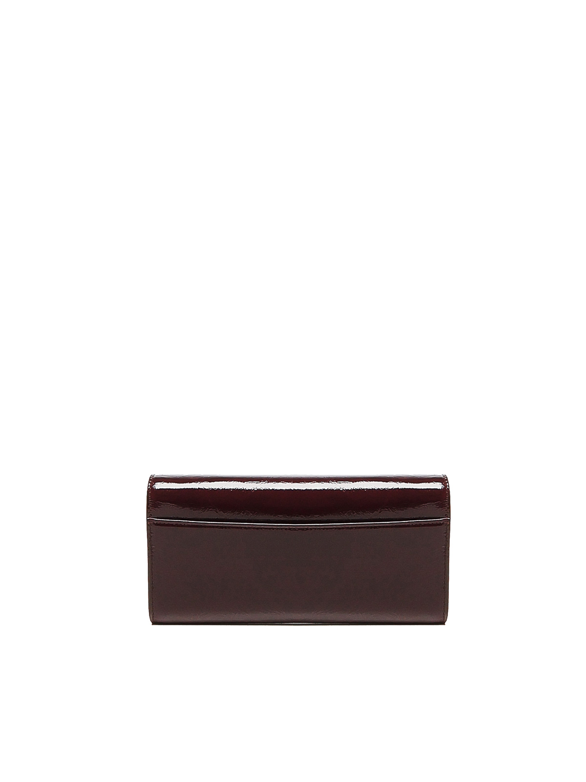 Roger Vivier Belle Vivier Wallet With Chain In Red