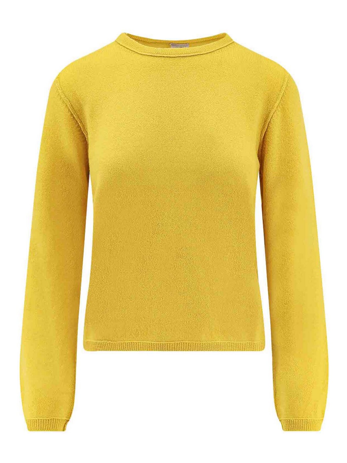 Alessandro Aste Gea Cashmere Sweater In Yellow