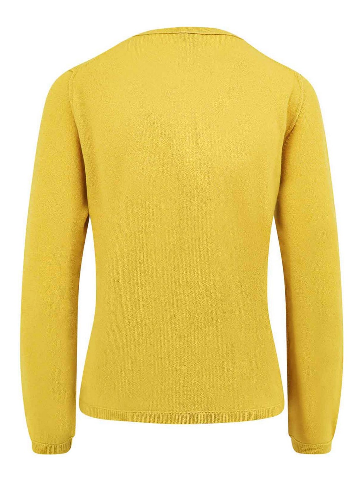 Alessandro Aste Gea Cashmere Sweater In Yellow