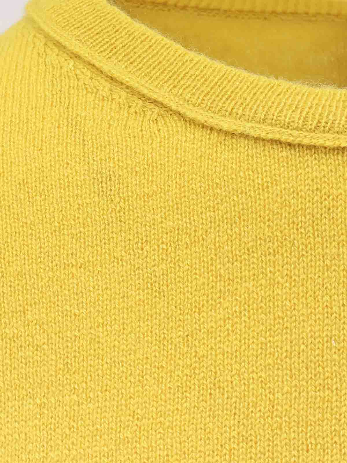 Alessandro Aste Gea Cashmere Sweater In Yellow