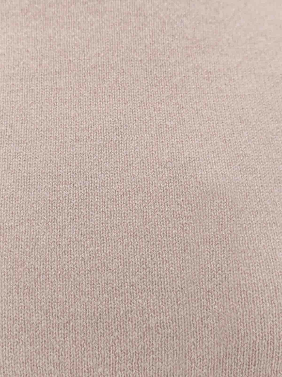 Alessandro Aste Joy Turtleneck Sweater In Cashmere In Sand