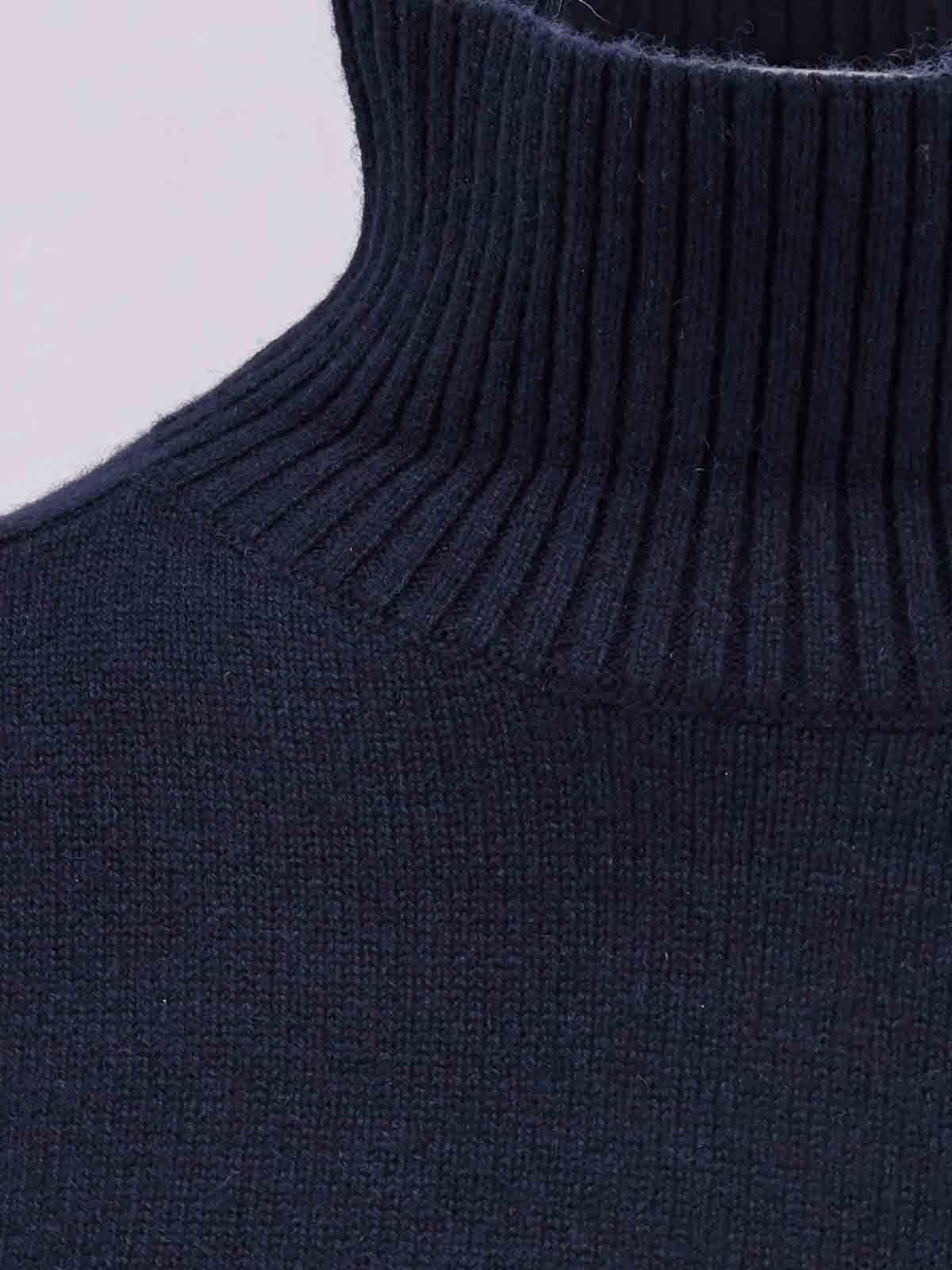 Alessandro Aste K2 Turtleneck Sweater In Blue