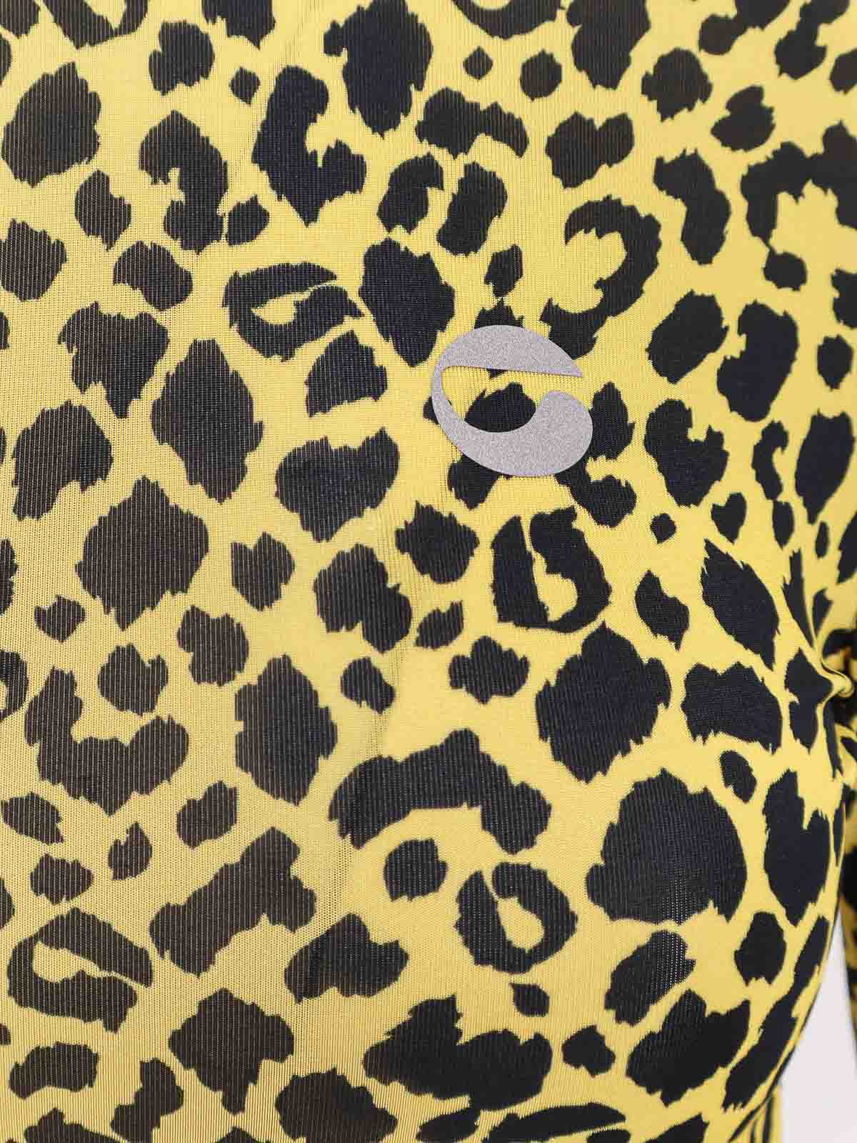 Coperni Maglia Knitted Second Skin In Viscosa In Multi