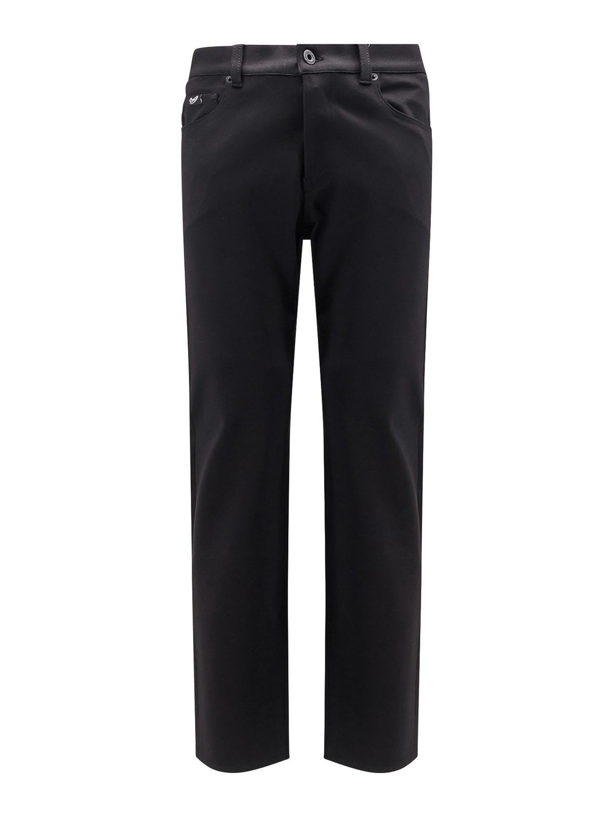 Pence Rico Trousers In Viscose Blend In Black