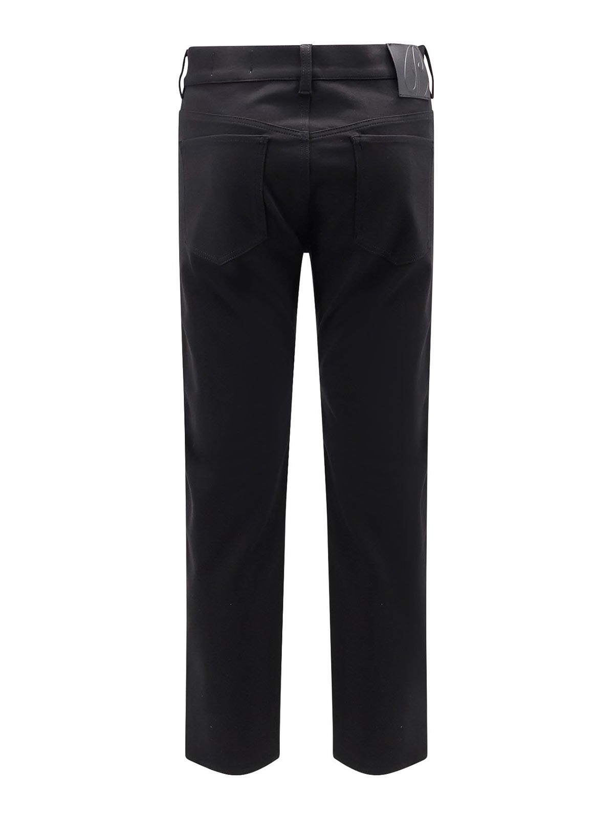Pence Rico Trousers In Viscose Blend In Black