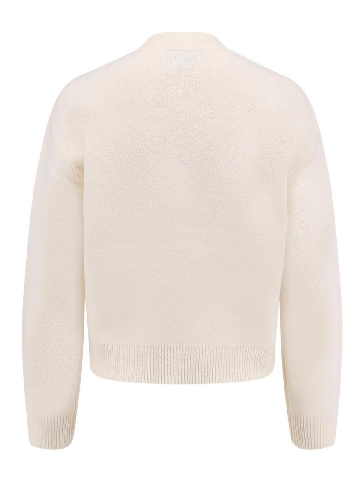Apc Esther Sweater In Virgin Wool In Sand