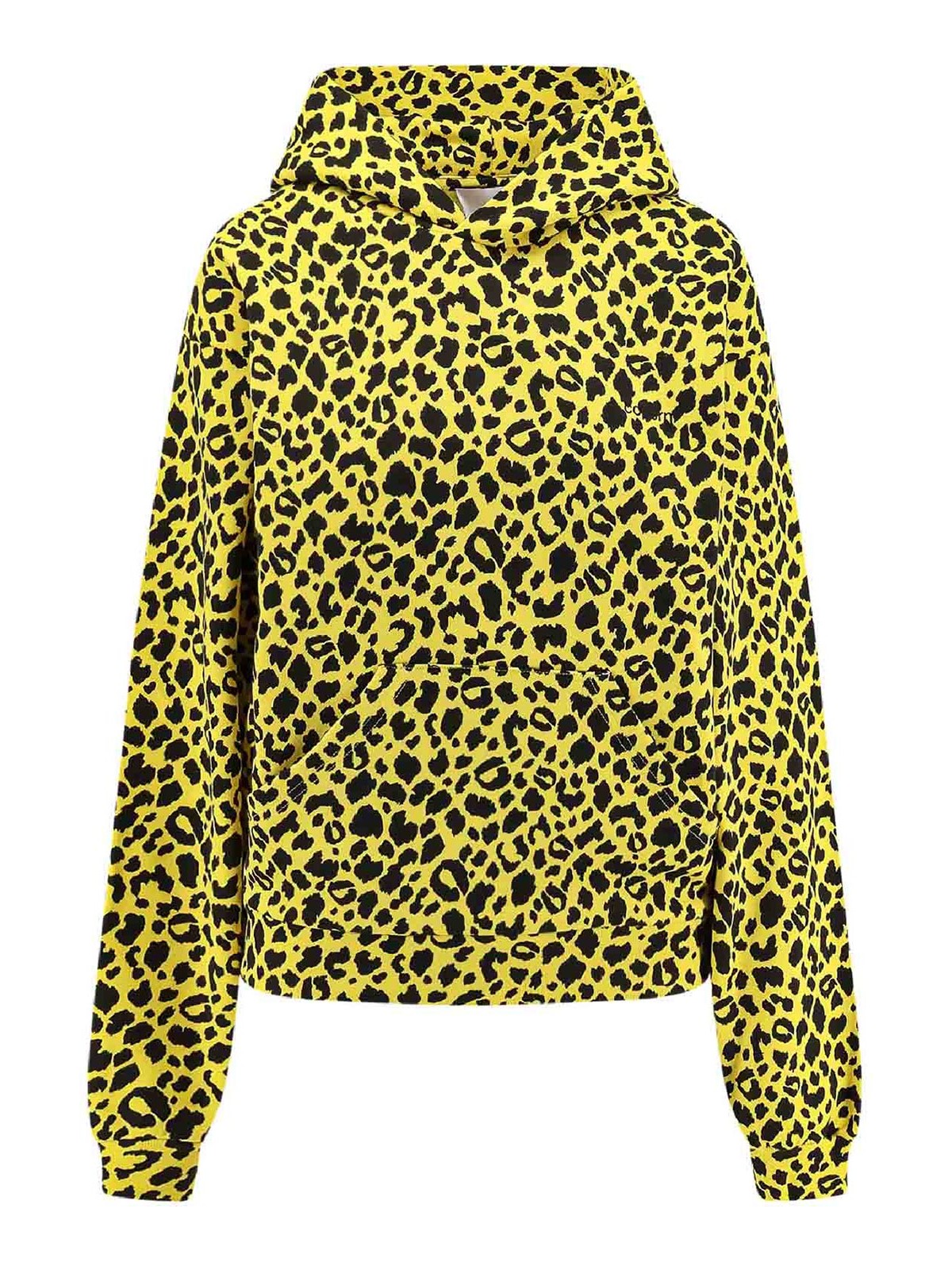 Coperni Cotton Sweatshirt With Hood In Multi