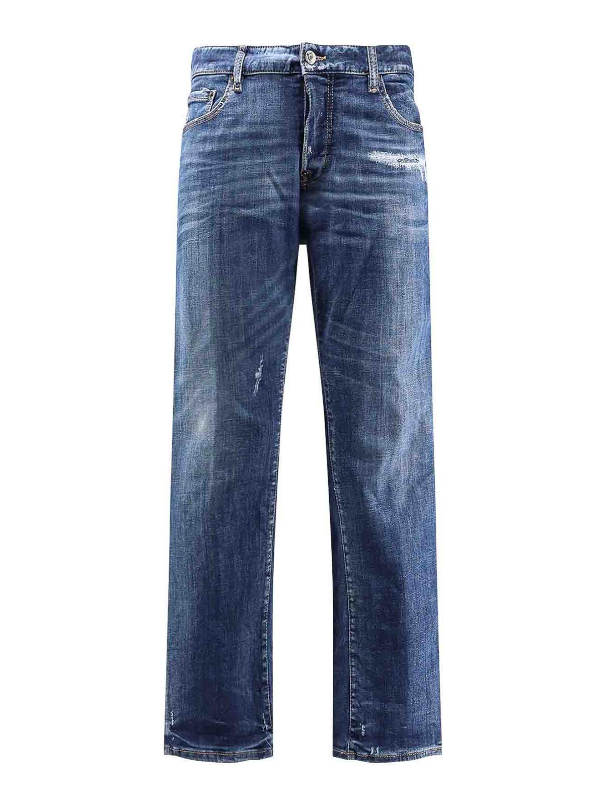 Dsquared2 Jeans In Cotone In Blue