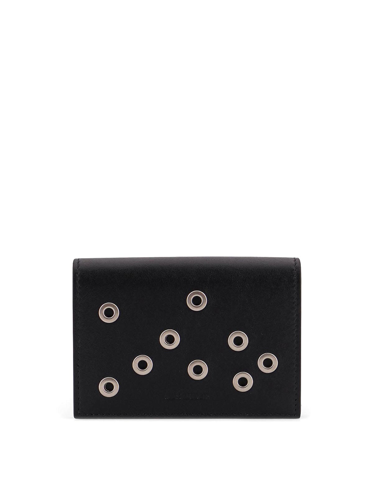 Jil Sander Leather Card Holder In Black