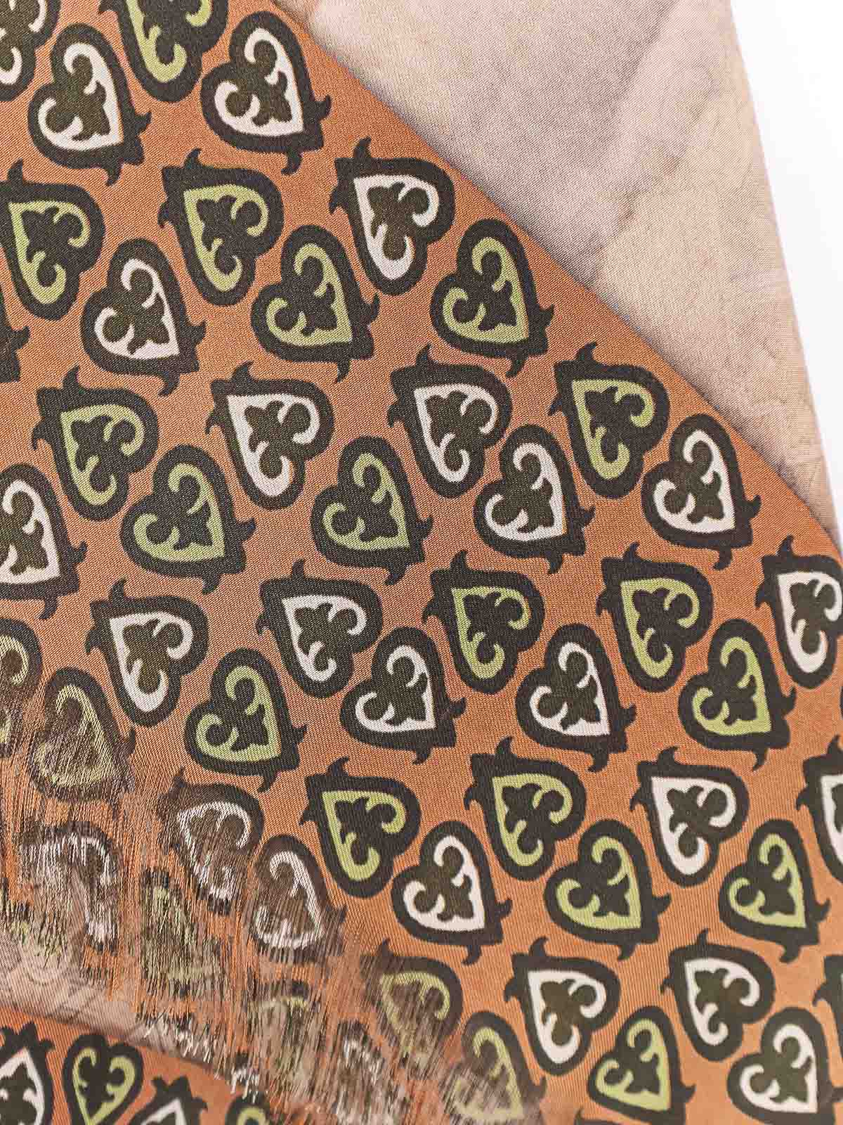 Pierre-louis Mascia Silk Scarf With Print In Multi