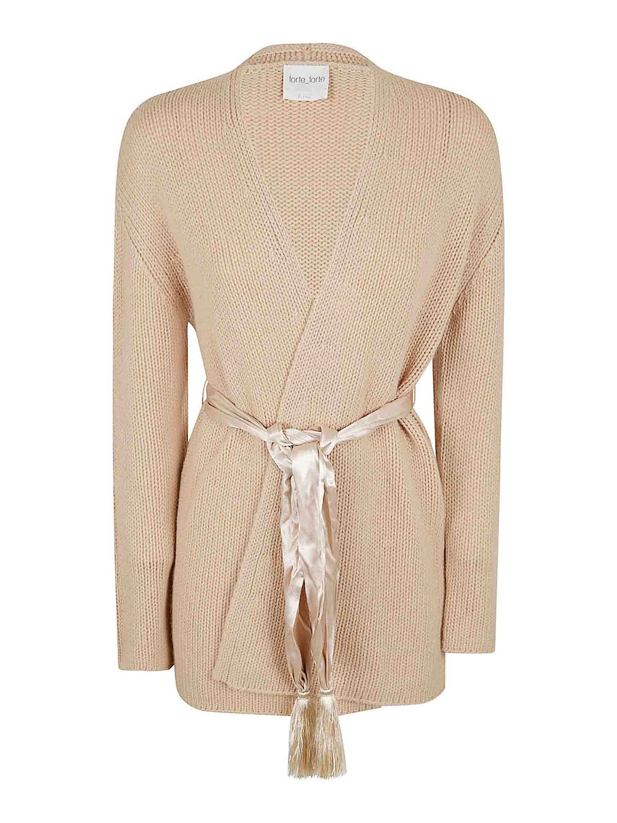 Forte Forte Cashmere Wool Cardigan In Sand