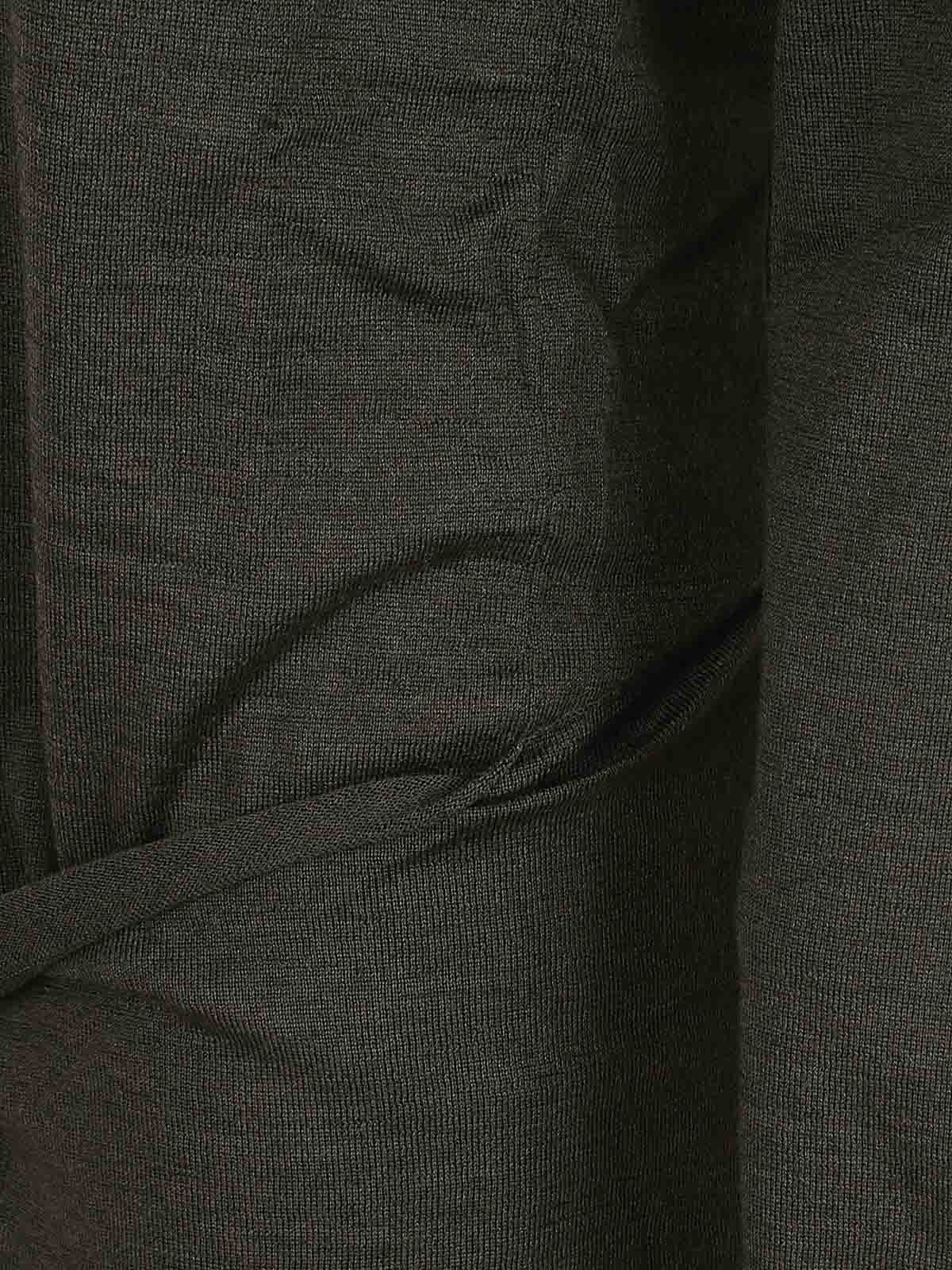 Stella Mccartney Mixed Wool Jumper In Green