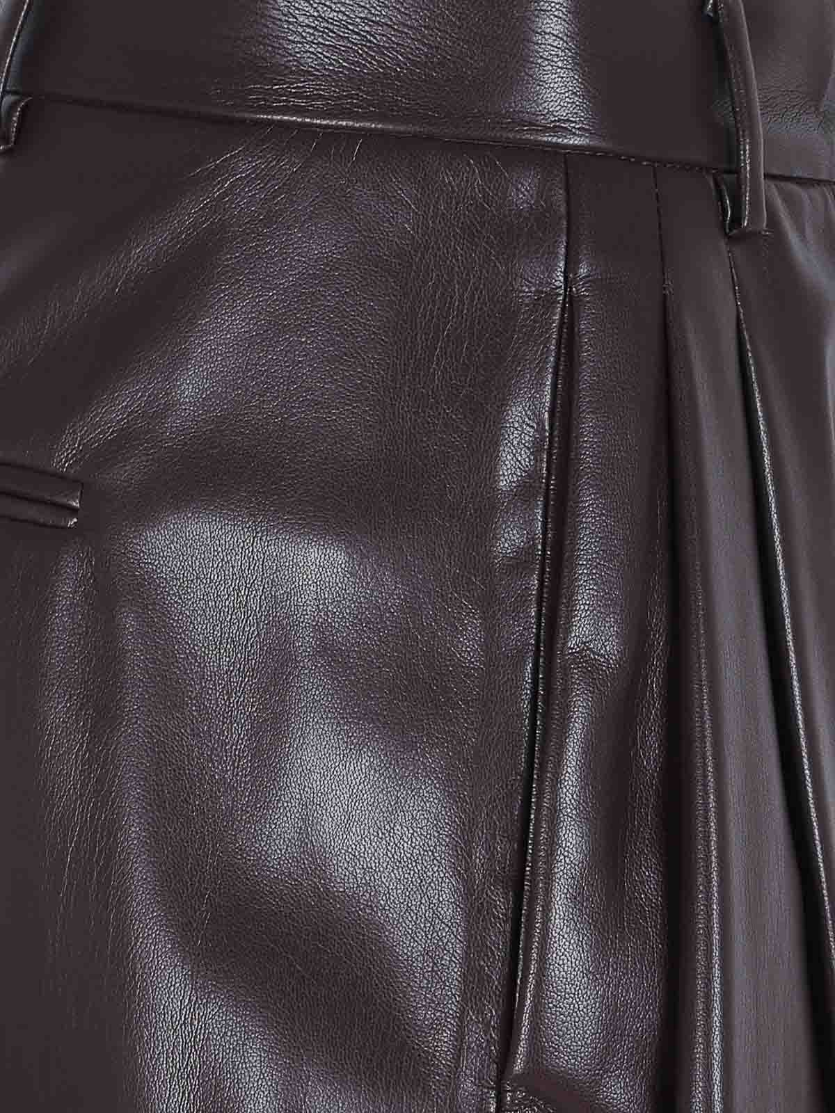 The Andamane Tracy - Low Rise Maxi Flared Pants In Gray