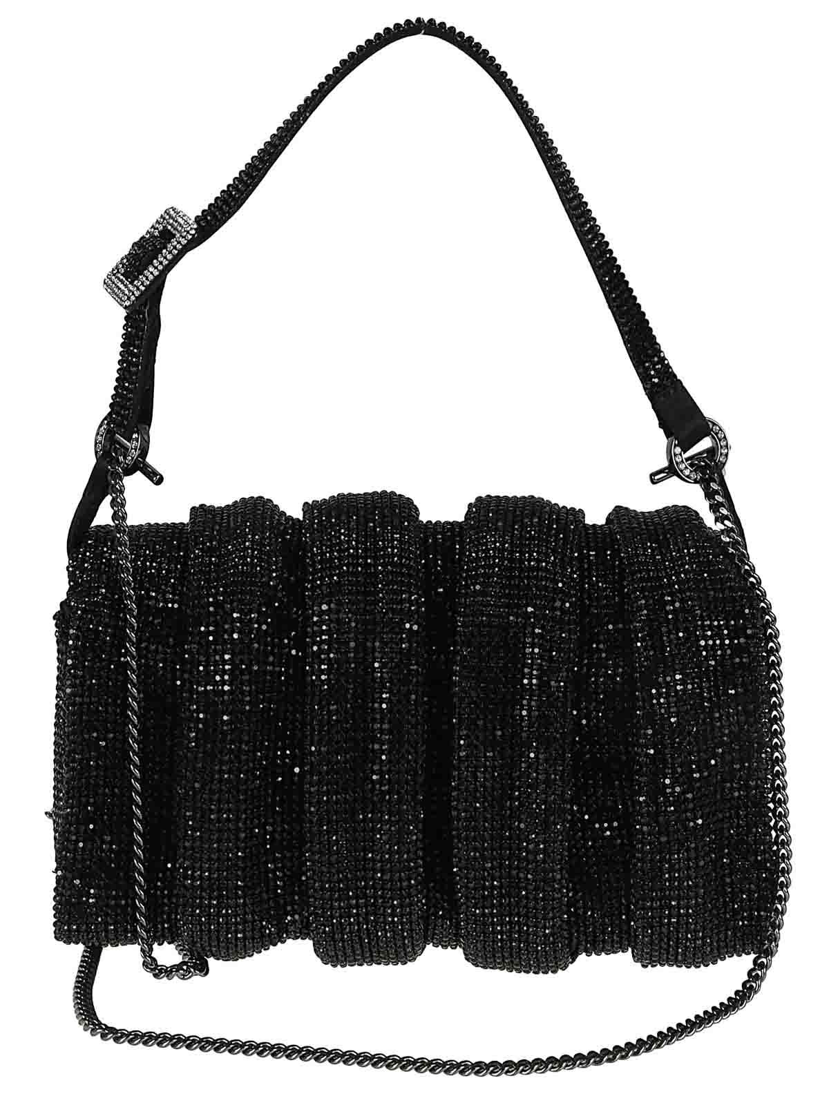 Benedetta Bruzziches Iris James Bond Bag In Black