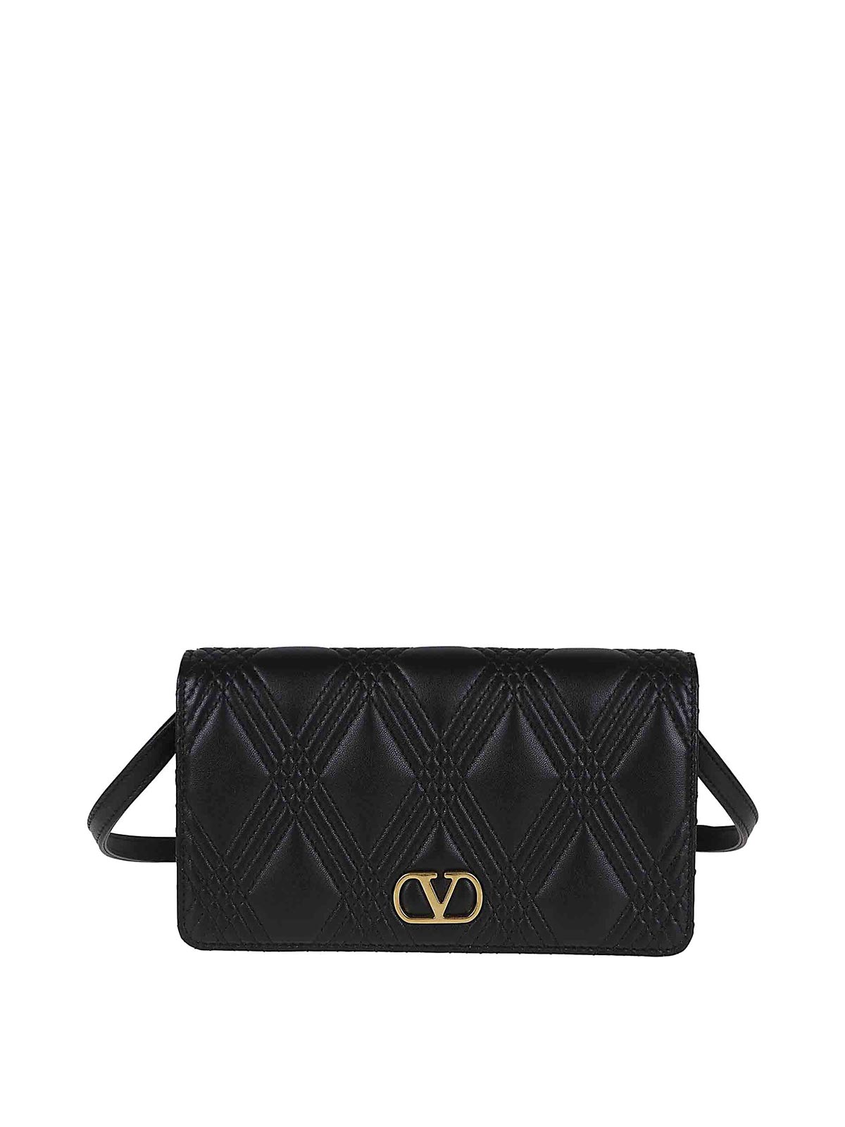Valentino Garavani Mini Bag Quiltie 67 In Black